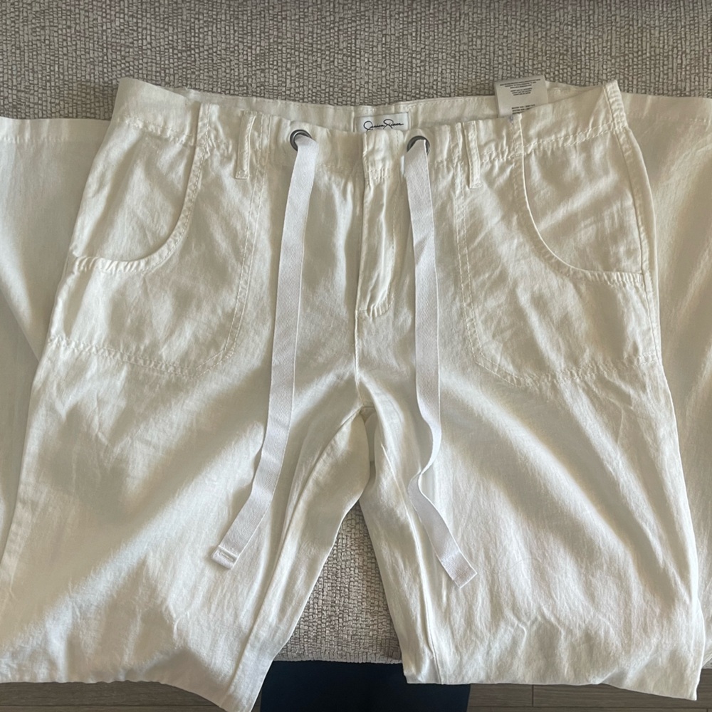 Jessica Simpson Cream linen Pants